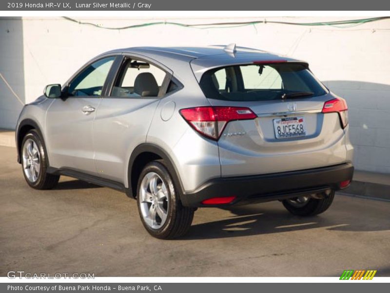 Lunar Silver Metallic / Gray 2019 Honda HR-V LX