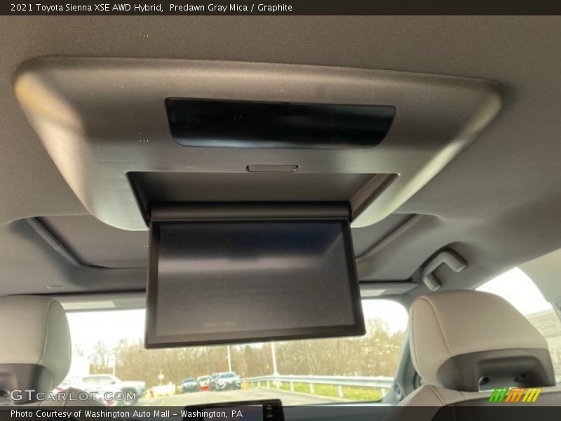 Predawn Gray Mica / Graphite 2021 Toyota Sienna XSE AWD Hybrid
