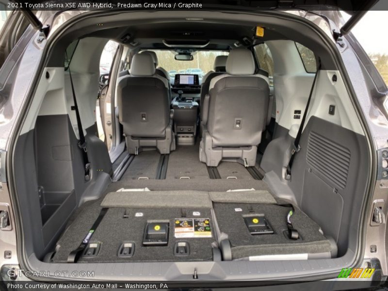 Predawn Gray Mica / Graphite 2021 Toyota Sienna XSE AWD Hybrid