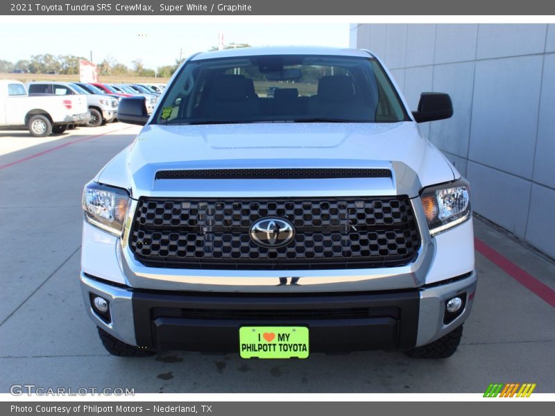 Super White / Graphite 2021 Toyota Tundra SR5 CrewMax