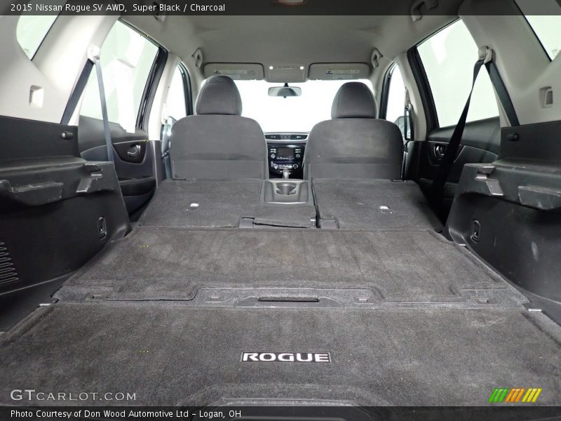 Super Black / Charcoal 2015 Nissan Rogue SV AWD