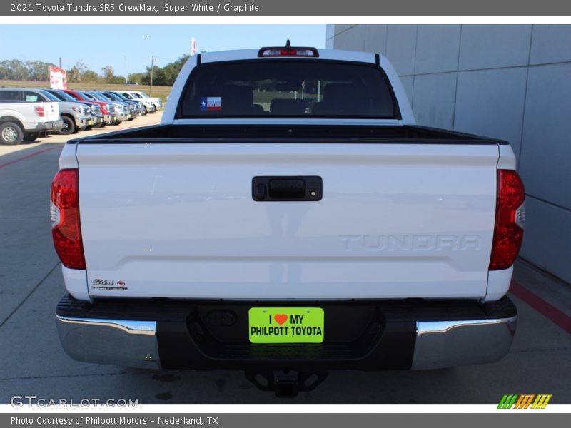 Super White / Graphite 2021 Toyota Tundra SR5 CrewMax