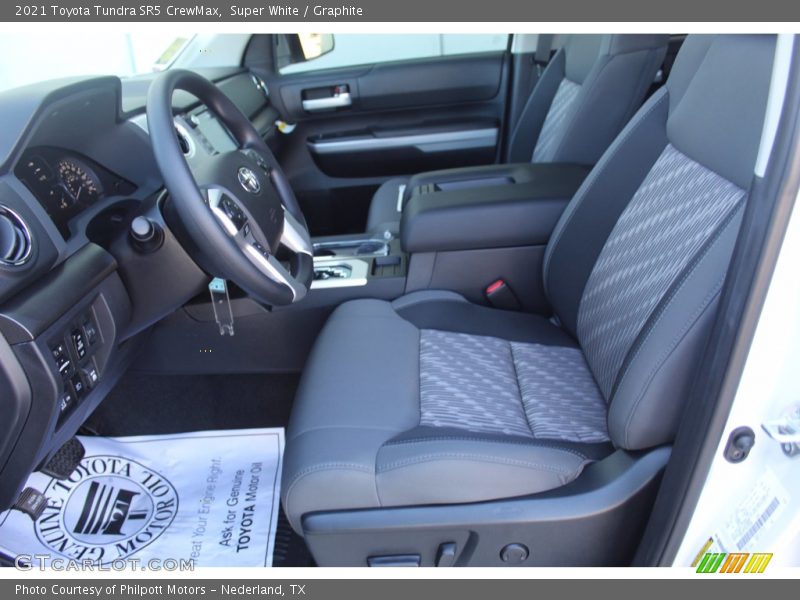 Super White / Graphite 2021 Toyota Tundra SR5 CrewMax