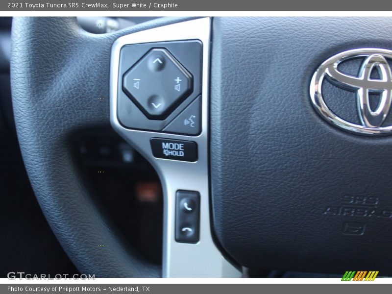 Super White / Graphite 2021 Toyota Tundra SR5 CrewMax
