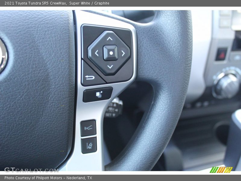 Super White / Graphite 2021 Toyota Tundra SR5 CrewMax