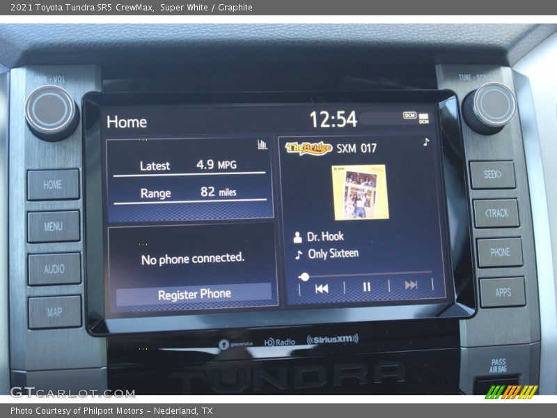 Super White / Graphite 2021 Toyota Tundra SR5 CrewMax