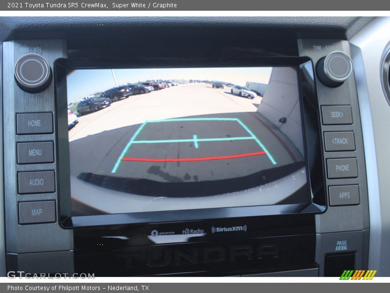 Super White / Graphite 2021 Toyota Tundra SR5 CrewMax