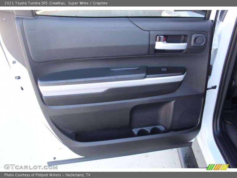 Super White / Graphite 2021 Toyota Tundra SR5 CrewMax