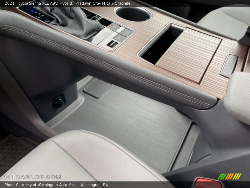 Predawn Gray Mica / Graphite 2021 Toyota Sienna XLE AWD Hybrid