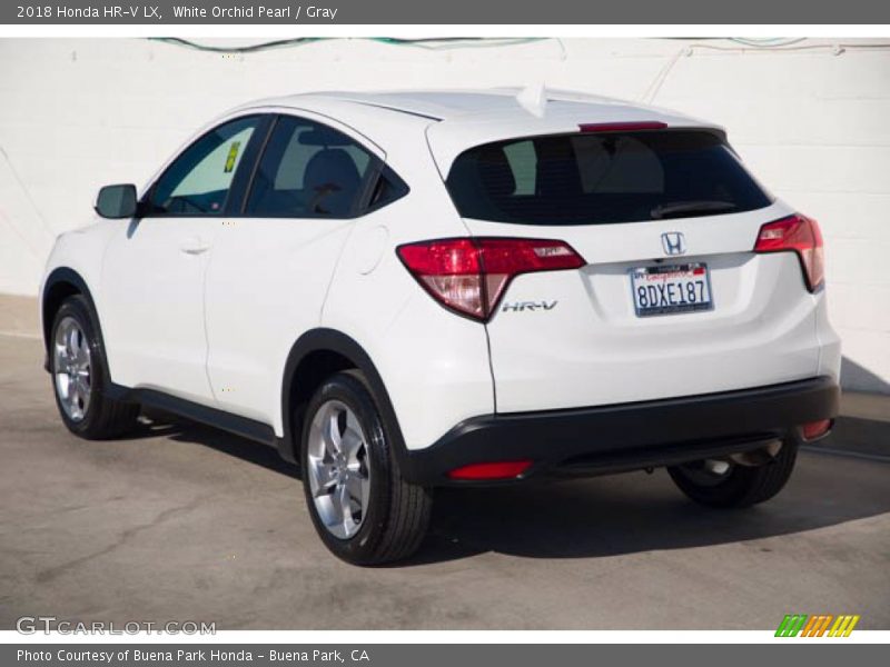 White Orchid Pearl / Gray 2018 Honda HR-V LX