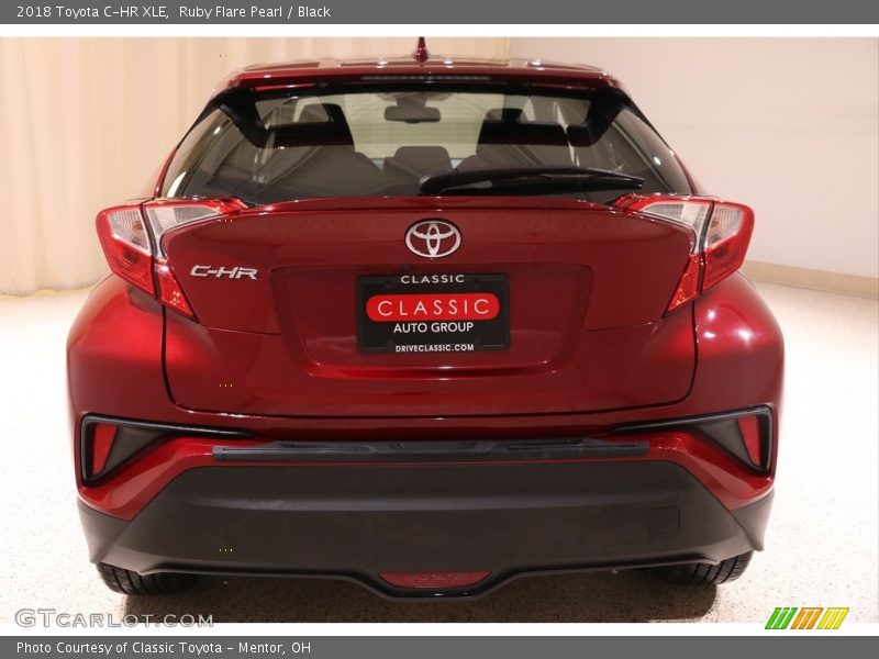 Ruby Flare Pearl / Black 2018 Toyota C-HR XLE