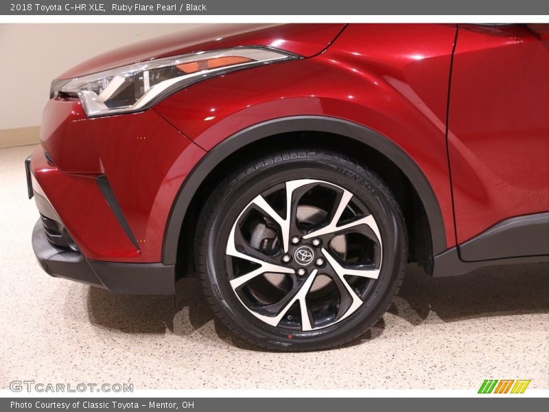 Ruby Flare Pearl / Black 2018 Toyota C-HR XLE