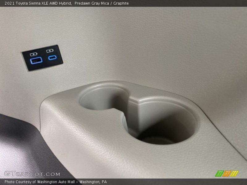 Predawn Gray Mica / Graphite 2021 Toyota Sienna XLE AWD Hybrid