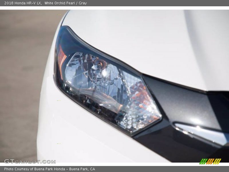 White Orchid Pearl / Gray 2018 Honda HR-V LX