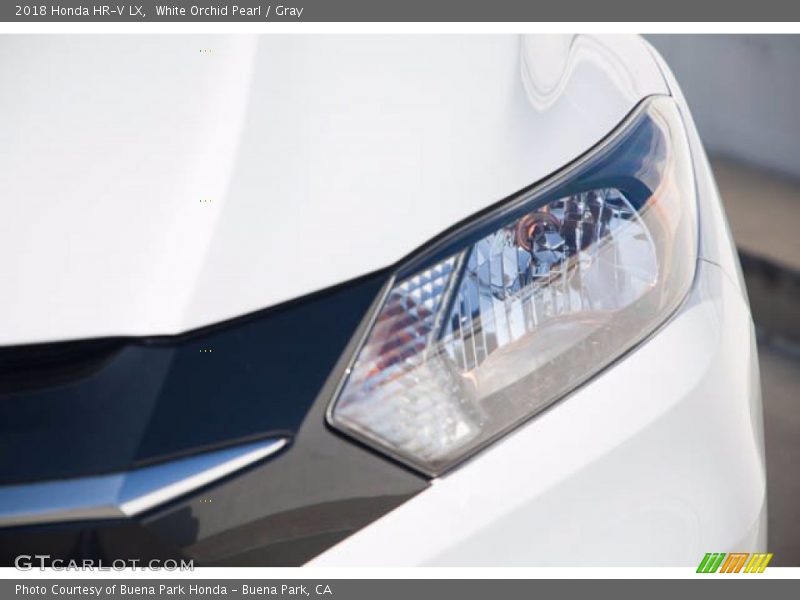 White Orchid Pearl / Gray 2018 Honda HR-V LX