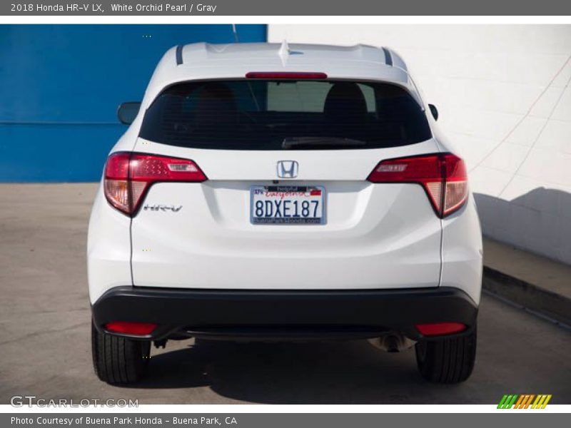 White Orchid Pearl / Gray 2018 Honda HR-V LX