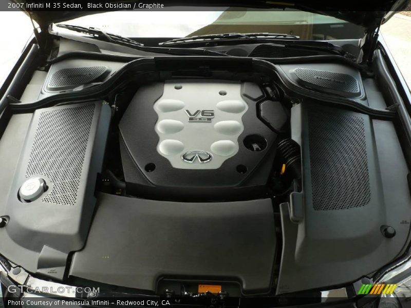Black Obsidian / Graphite 2007 Infiniti M 35 Sedan