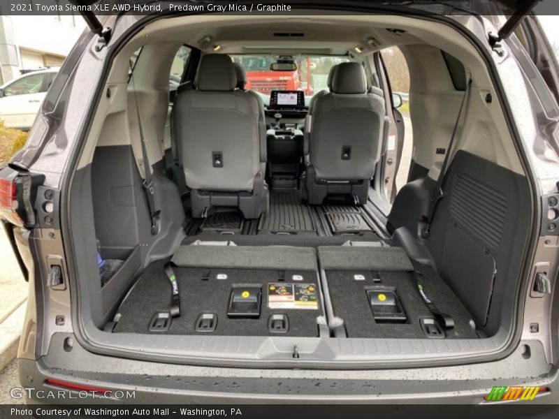 Predawn Gray Mica / Graphite 2021 Toyota Sienna XLE AWD Hybrid