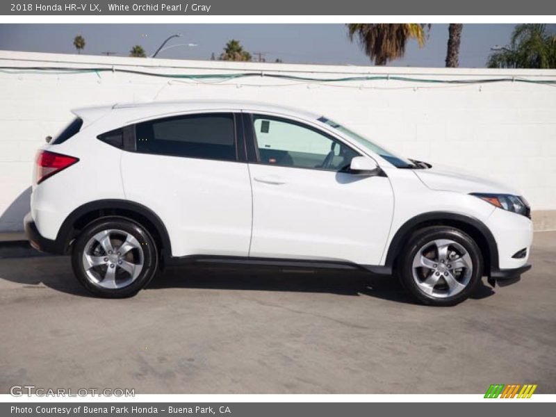 White Orchid Pearl / Gray 2018 Honda HR-V LX