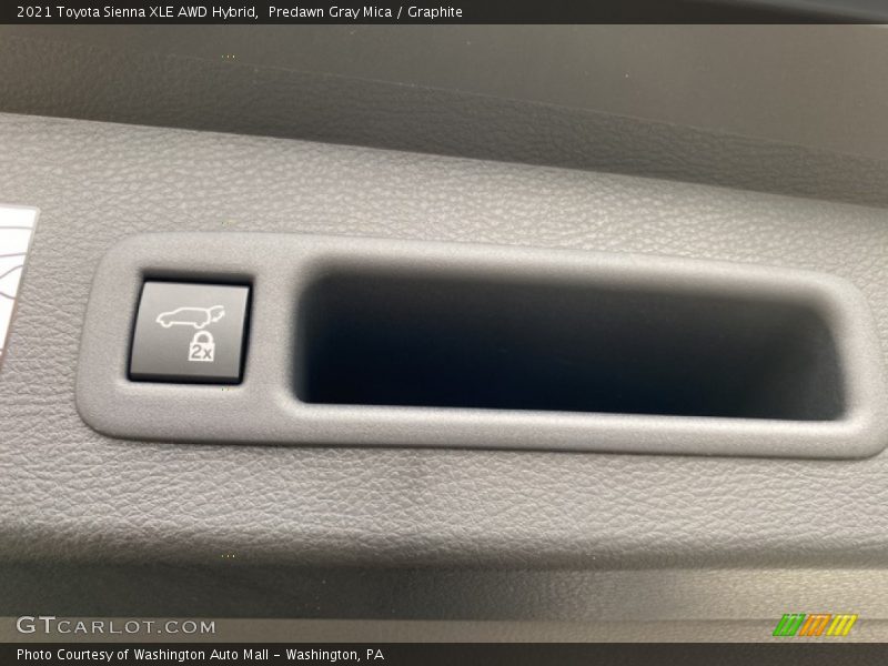 Predawn Gray Mica / Graphite 2021 Toyota Sienna XLE AWD Hybrid