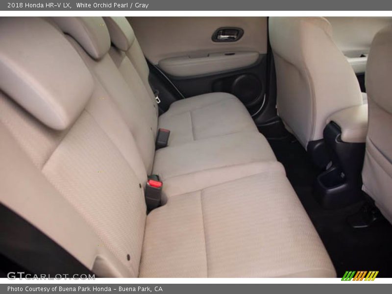 White Orchid Pearl / Gray 2018 Honda HR-V LX