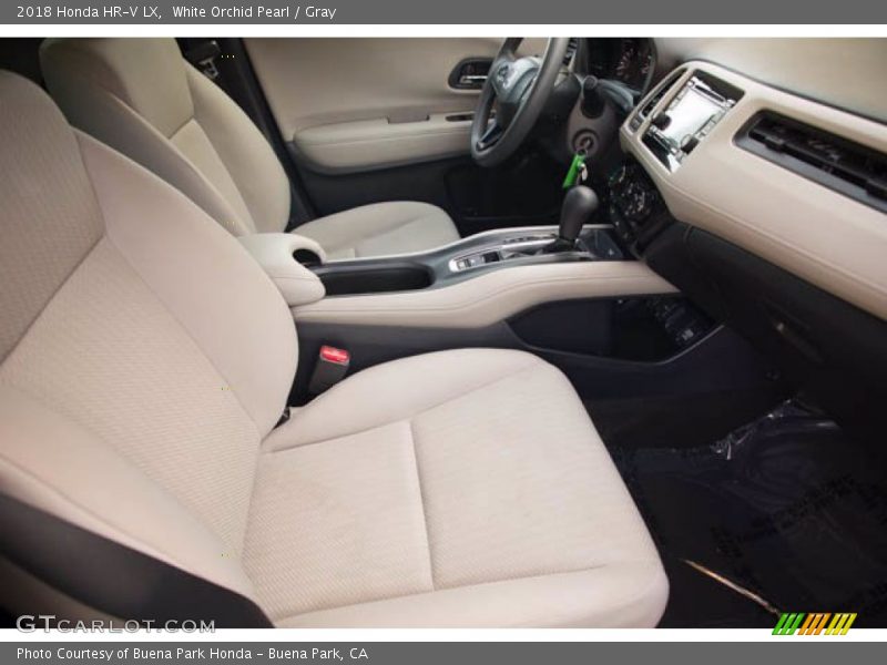 White Orchid Pearl / Gray 2018 Honda HR-V LX