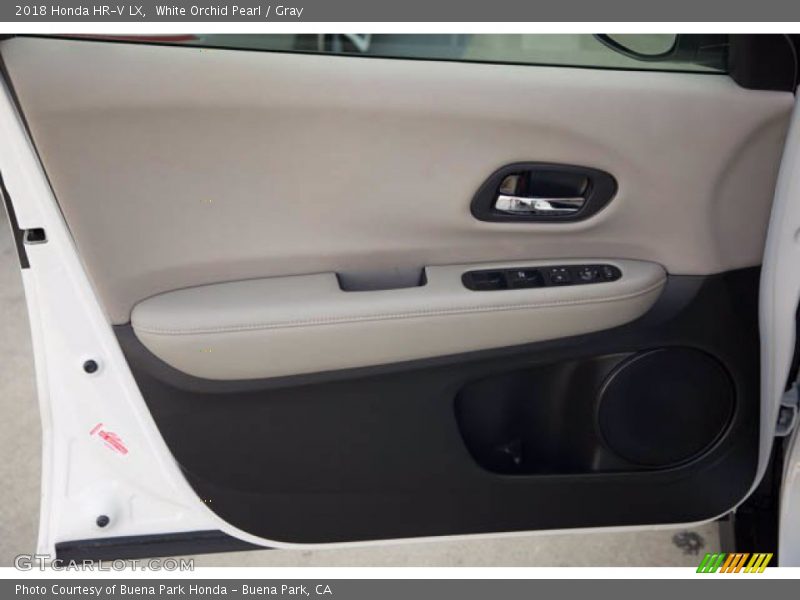 White Orchid Pearl / Gray 2018 Honda HR-V LX