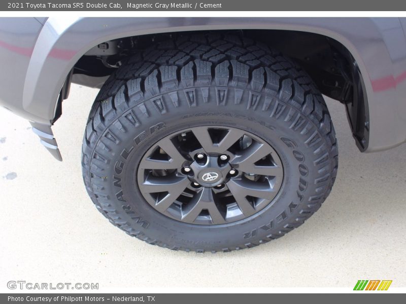 Magnetic Gray Metallic / Cement 2021 Toyota Tacoma SR5 Double Cab