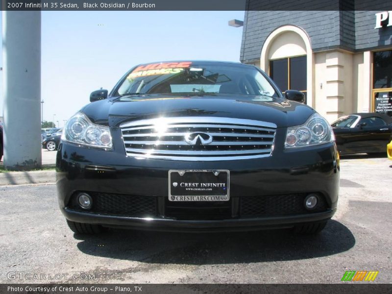 Black Obsidian / Bourbon 2007 Infiniti M 35 Sedan
