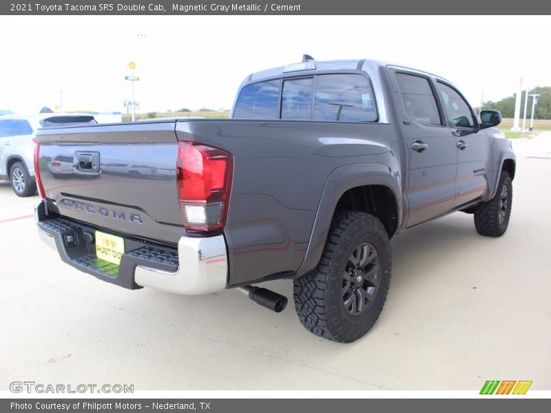 Magnetic Gray Metallic / Cement 2021 Toyota Tacoma SR5 Double Cab