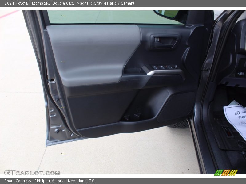 Magnetic Gray Metallic / Cement 2021 Toyota Tacoma SR5 Double Cab