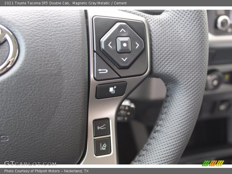 Magnetic Gray Metallic / Cement 2021 Toyota Tacoma SR5 Double Cab