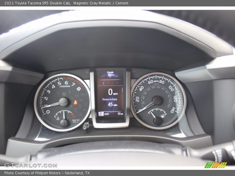 Magnetic Gray Metallic / Cement 2021 Toyota Tacoma SR5 Double Cab