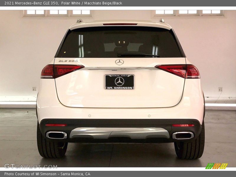 Polar White / Macchiato Beige/Black 2021 Mercedes-Benz GLE 350
