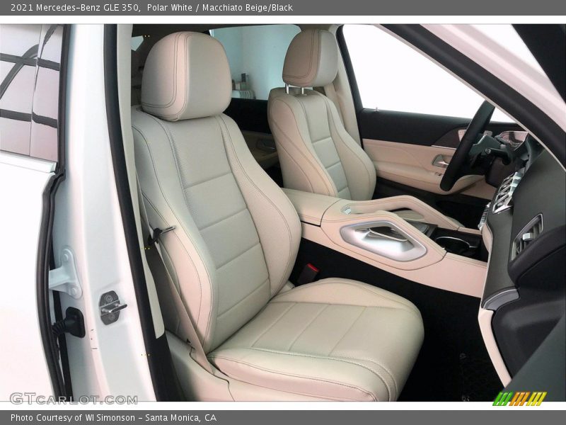 Polar White / Macchiato Beige/Black 2021 Mercedes-Benz GLE 350
