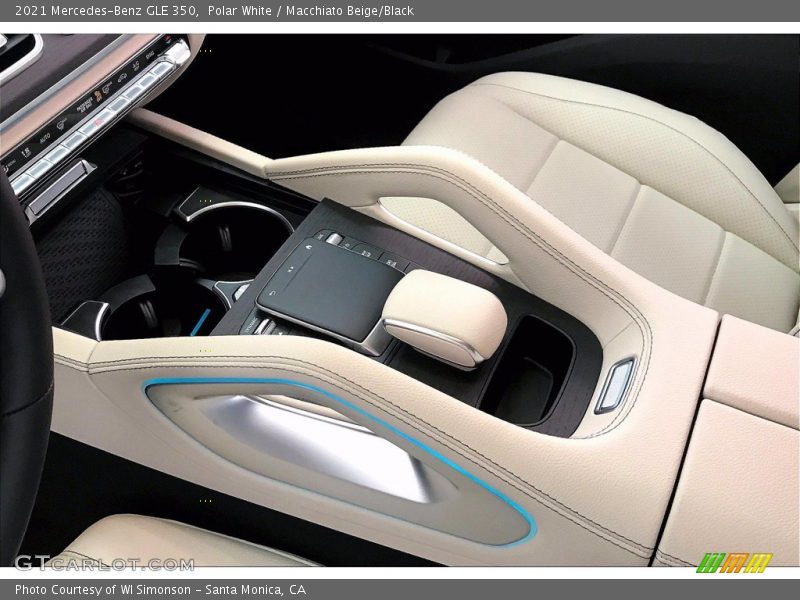 Polar White / Macchiato Beige/Black 2021 Mercedes-Benz GLE 350