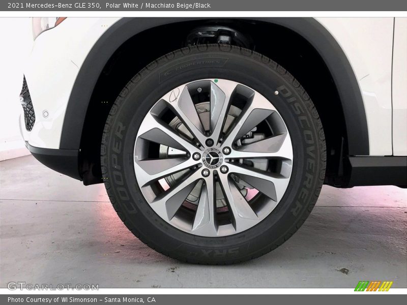 Polar White / Macchiato Beige/Black 2021 Mercedes-Benz GLE 350
