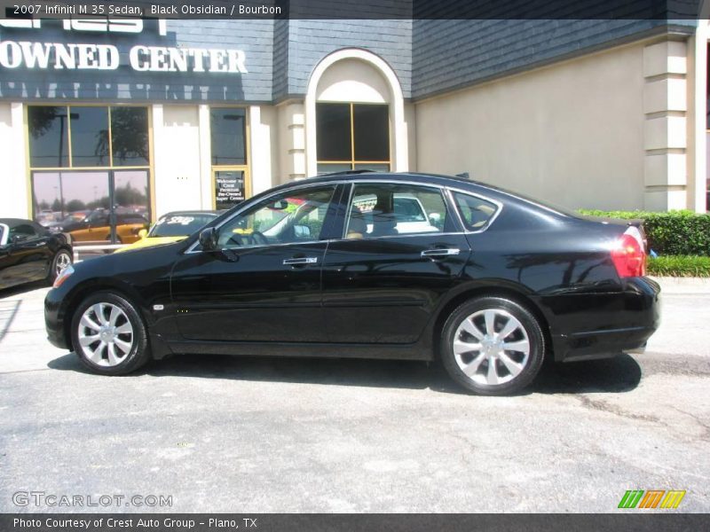 Black Obsidian / Bourbon 2007 Infiniti M 35 Sedan
