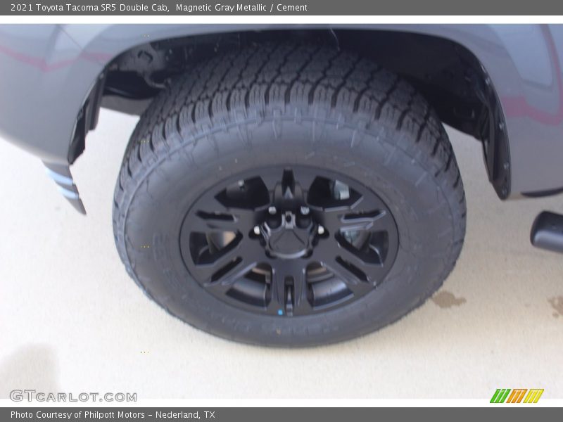 Magnetic Gray Metallic / Cement 2021 Toyota Tacoma SR5 Double Cab