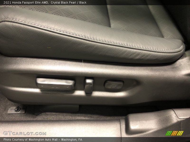 Crystal Black Pearl / Black 2021 Honda Passport Elite AWD