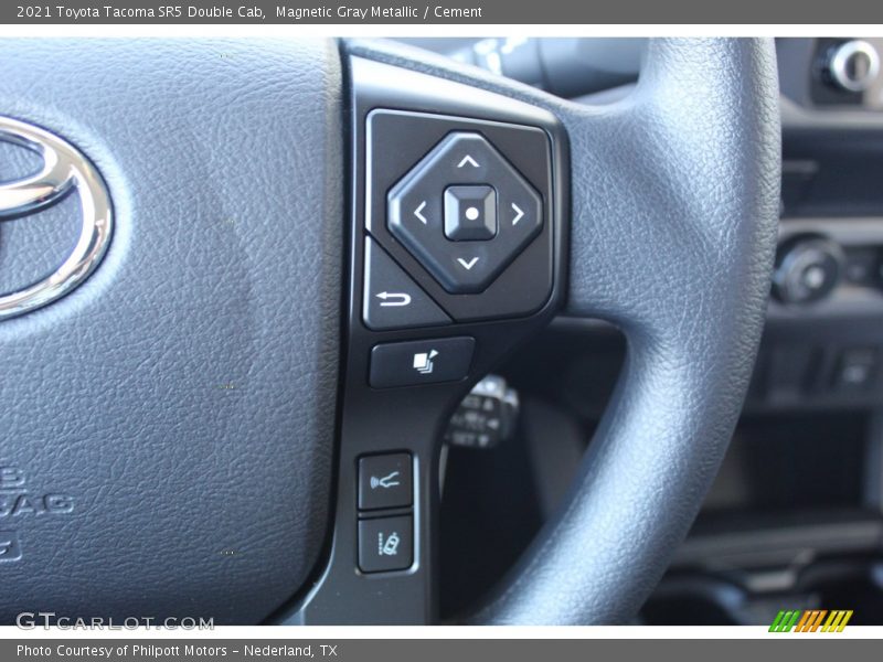 Magnetic Gray Metallic / Cement 2021 Toyota Tacoma SR5 Double Cab