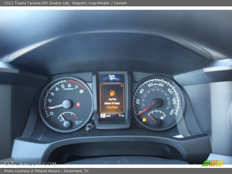 Magnetic Gray Metallic / Cement 2021 Toyota Tacoma SR5 Double Cab