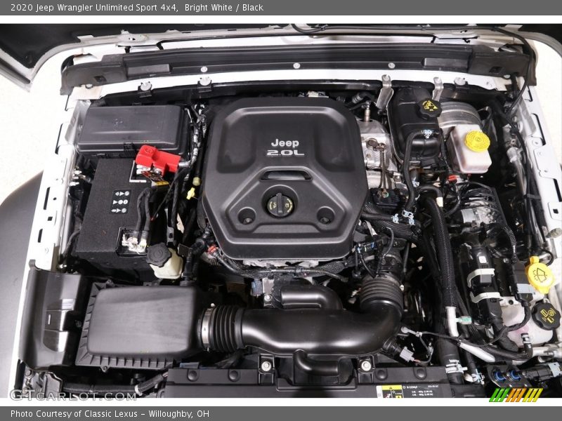 Bright White / Black 2020 Jeep Wrangler Unlimited Sport 4x4