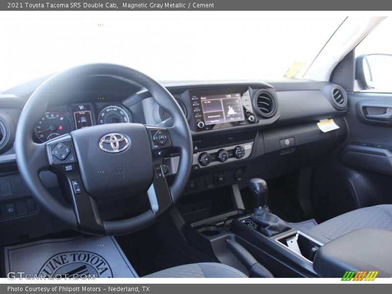 Magnetic Gray Metallic / Cement 2021 Toyota Tacoma SR5 Double Cab