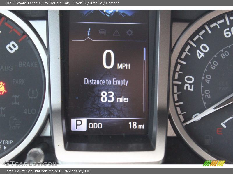 Silver Sky Metallic / Cement 2021 Toyota Tacoma SR5 Double Cab