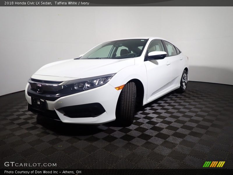 Taffeta White / Ivory 2018 Honda Civic LX Sedan