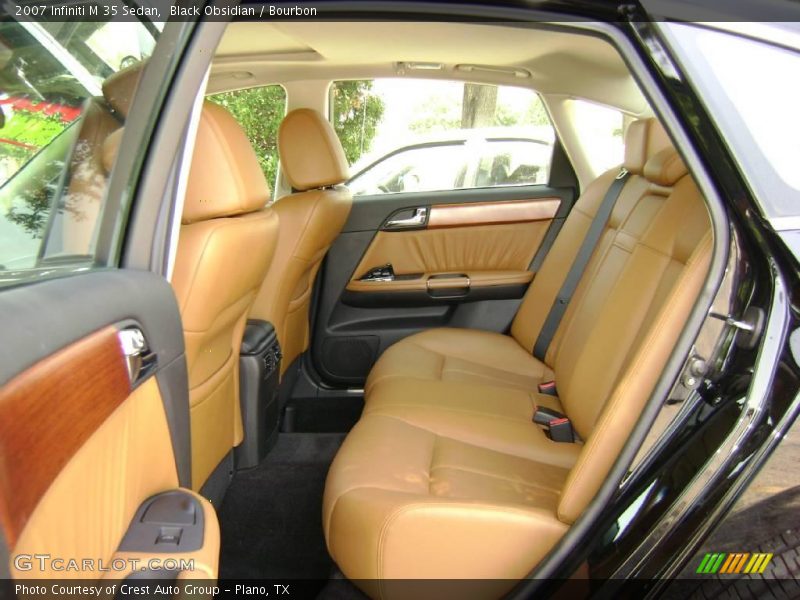 Black Obsidian / Bourbon 2007 Infiniti M 35 Sedan