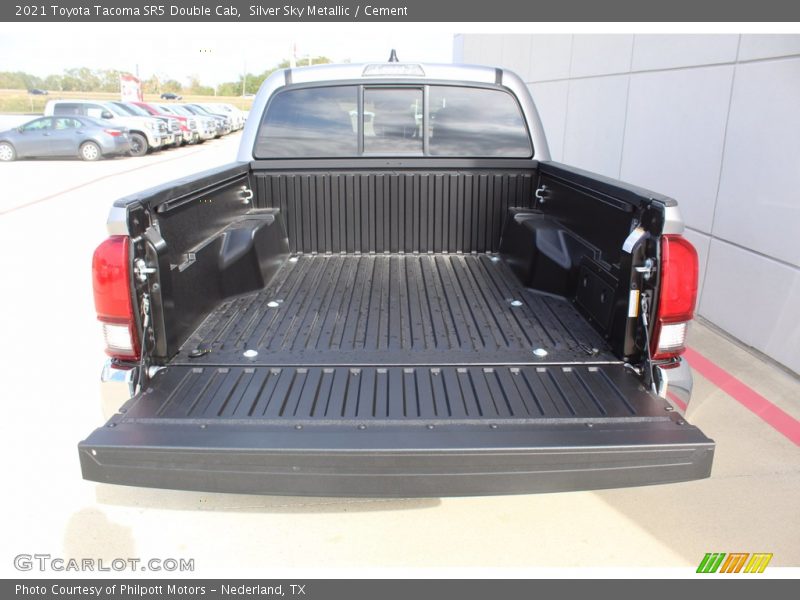 Silver Sky Metallic / Cement 2021 Toyota Tacoma SR5 Double Cab