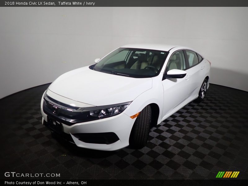 Taffeta White / Ivory 2018 Honda Civic LX Sedan
