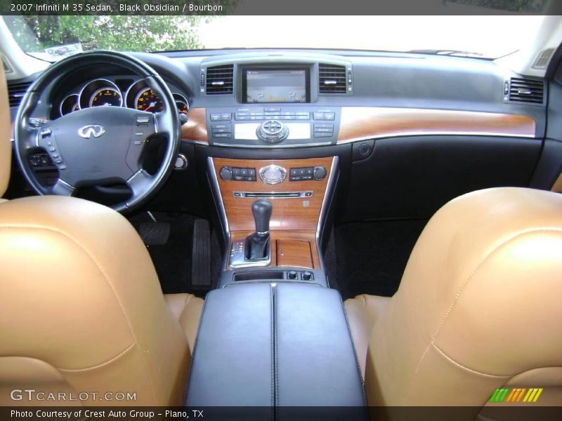 Black Obsidian / Bourbon 2007 Infiniti M 35 Sedan